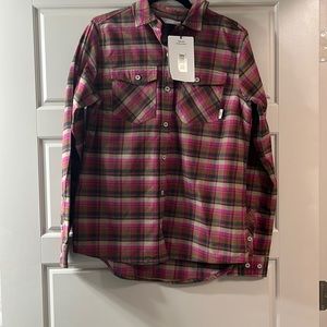 Stio willow mid weight flannel shirt